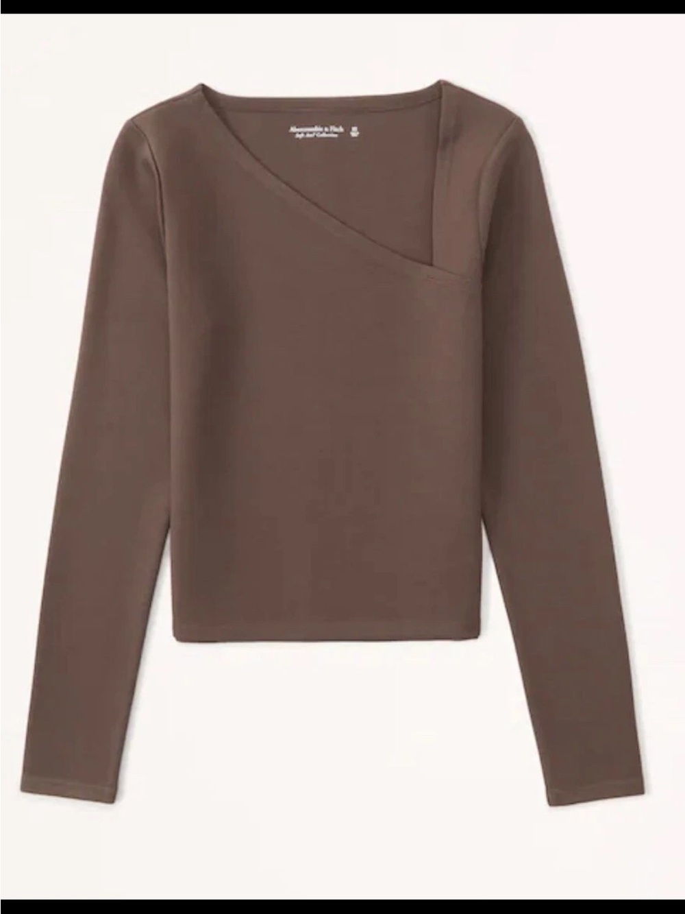 Abercrombie Asymmetrical Ponte Top